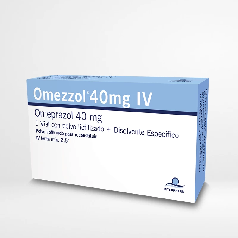 OMEPRAZOL 40 MG REMUS X 1 IV INTERPHARMA