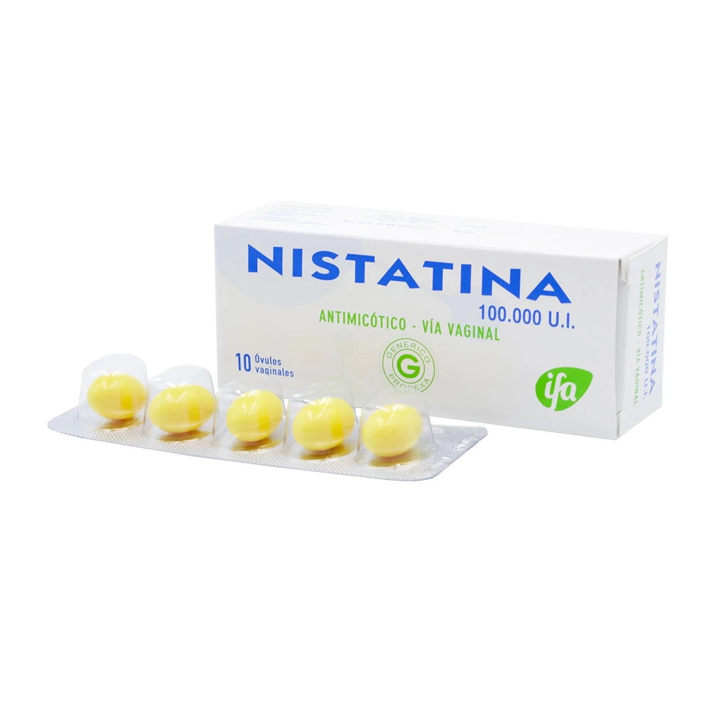 NISTATINA 100.000 UI OVULOS X 10