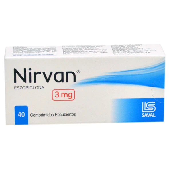 NIRVAN 3 MG X 40 (ESZOPICLONA)