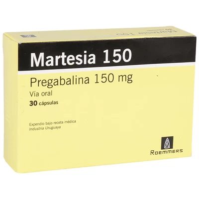 MARTESIA 150 MG X 30 (PREGABALINA)