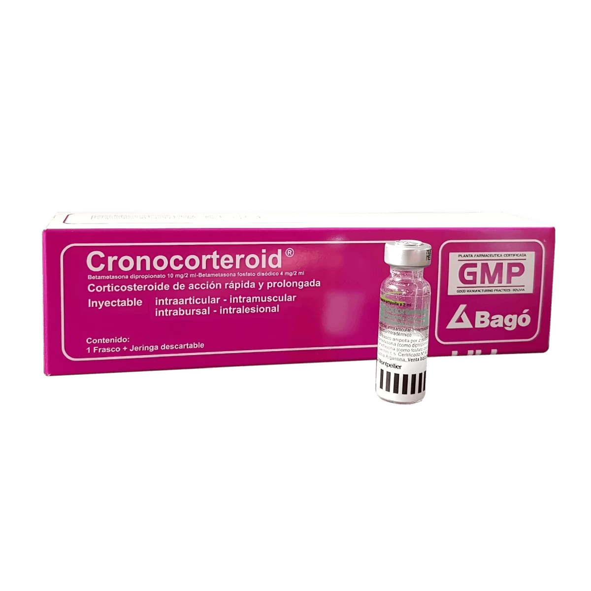CRONOCORTEROID 2 ML X 1 FAMP