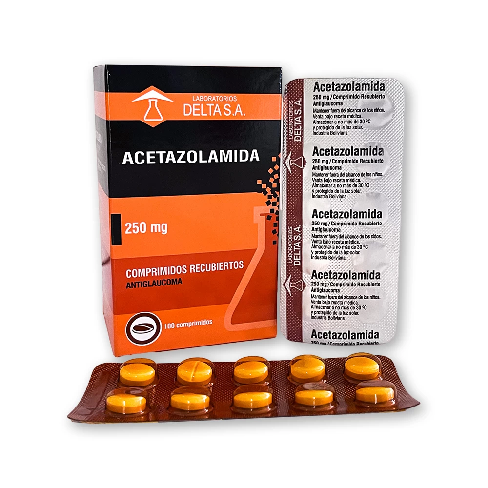 ACETAZOLAMIDA 250 MG X 100
