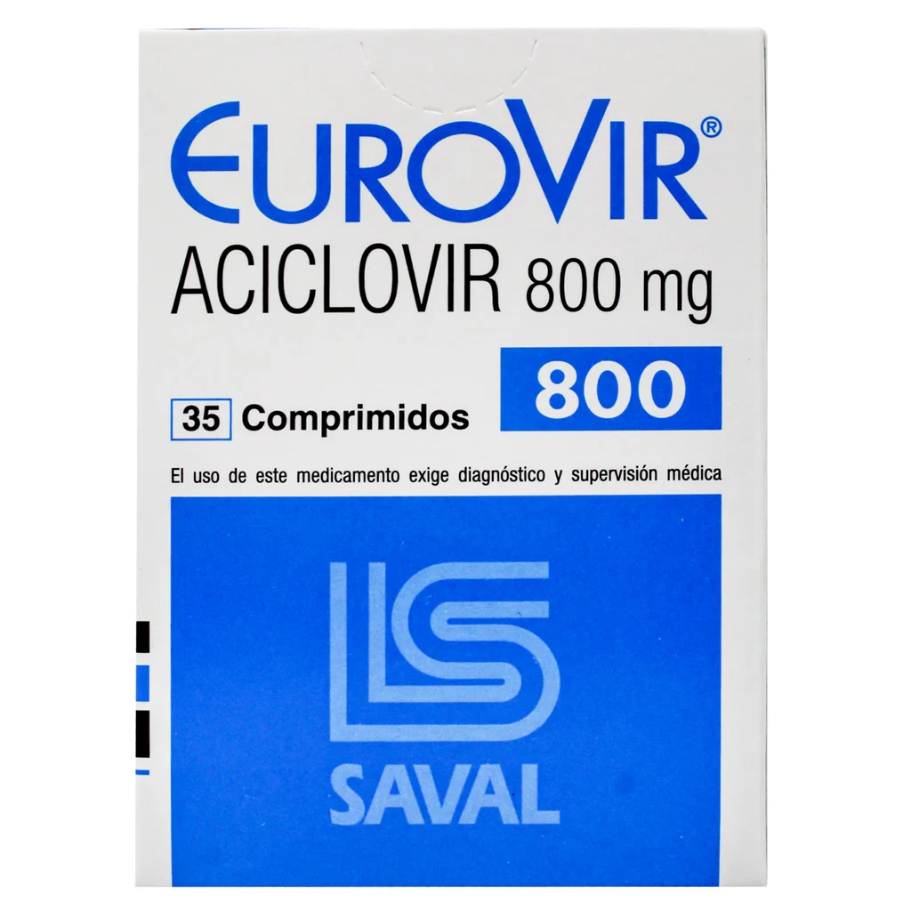 EUROVIR 800 MG X 35 (ACICLOVIR)