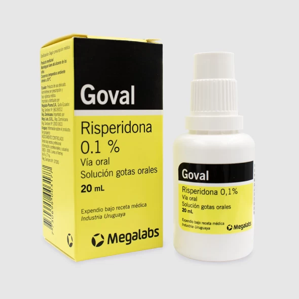 GOVAL RISPERIDONA 0.1% X 20 ML