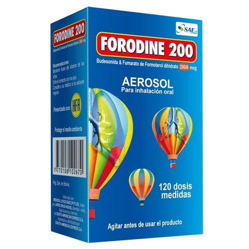 FORODINE 200/6mcg aerosol X 120 DOSIS