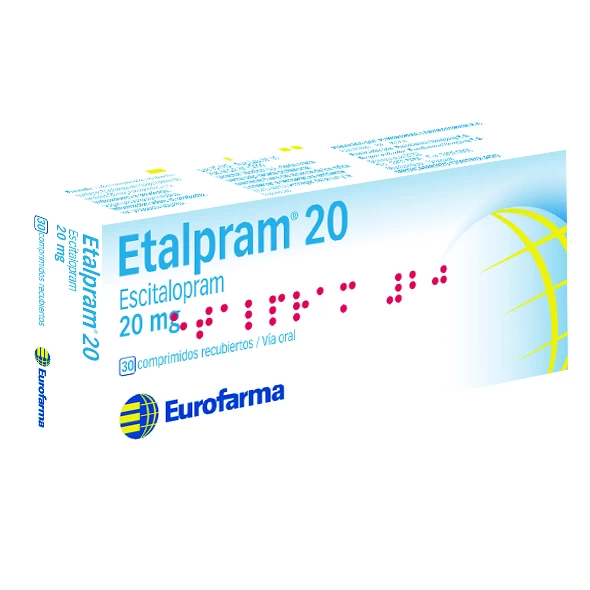 ETALPRAM 20 MG X 30 - ESCITALOPRAN