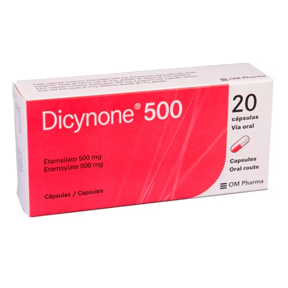 DICYNONE 500 MG X 20 ETAMSILATO