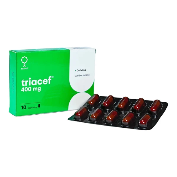 TRIACEF 400 MG X 10 (CEFIXIMA)