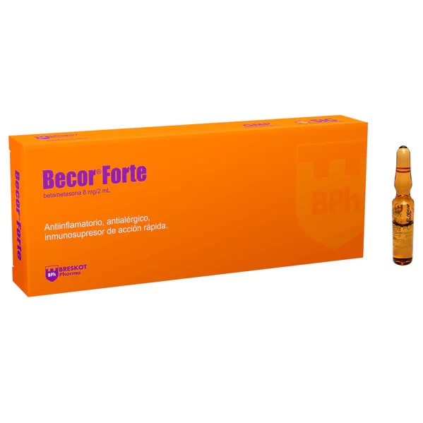 BECOR FORTE 8 MG/2 ML