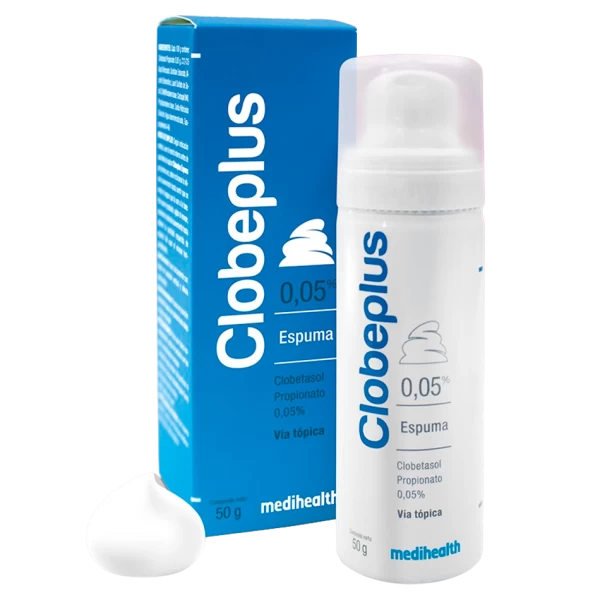 CLOBEPLUS ESPUMA X 50 GRS CLOBETASOL 0.05%