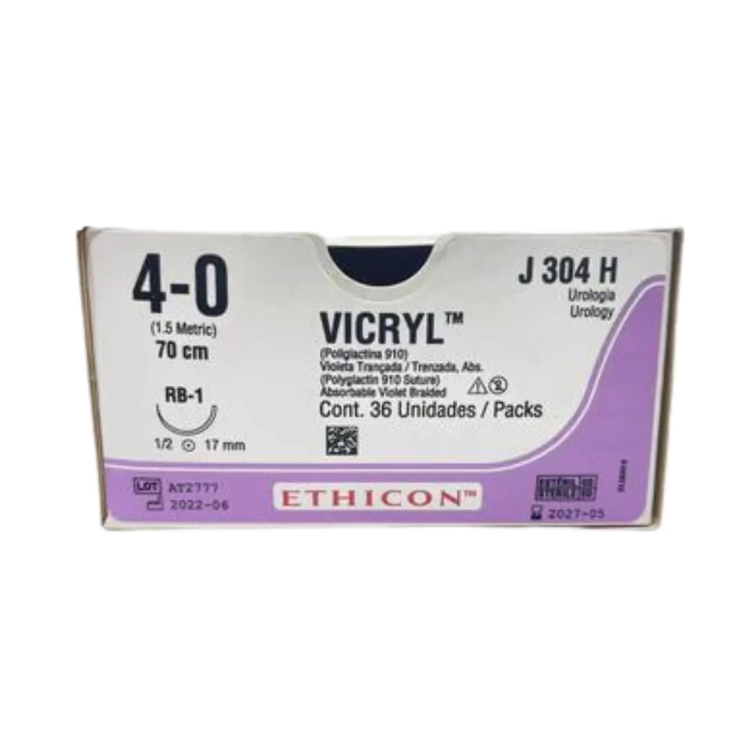 VICRIL # 4-0 C/A 1,5 CM.J-304 CAJA X 36