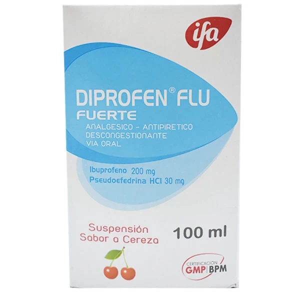 DIPROFEN FLU FUERTE SUSP.100 ML