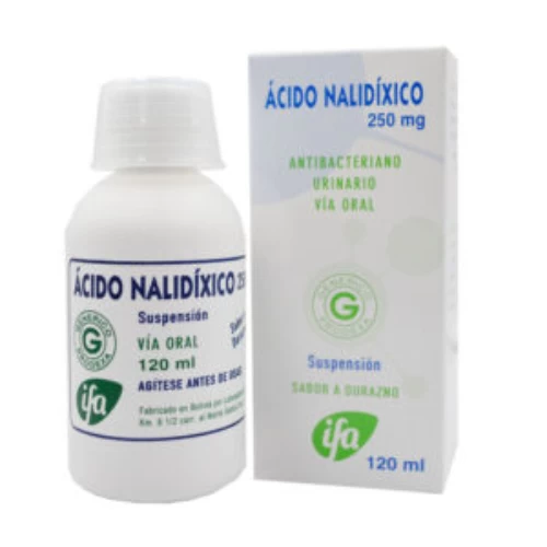 ACIDO NALIDIXICO 250 MG 120 ML PRODEXA