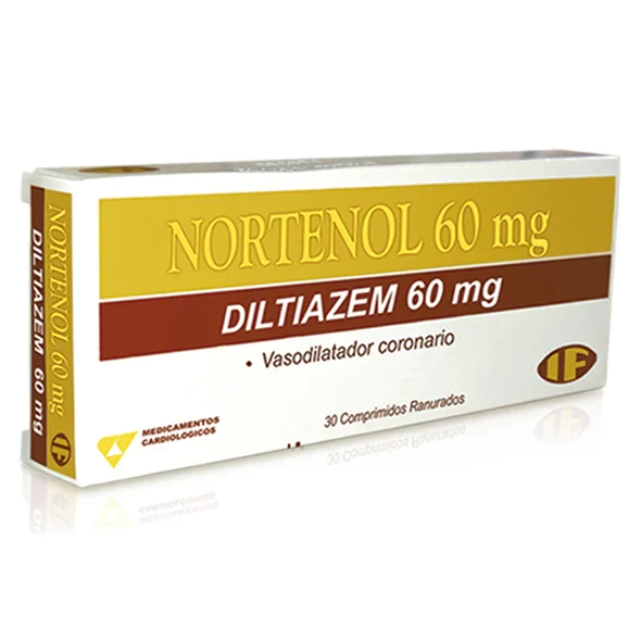 DILTIAZEM 60 MG X 30 NORTENOL