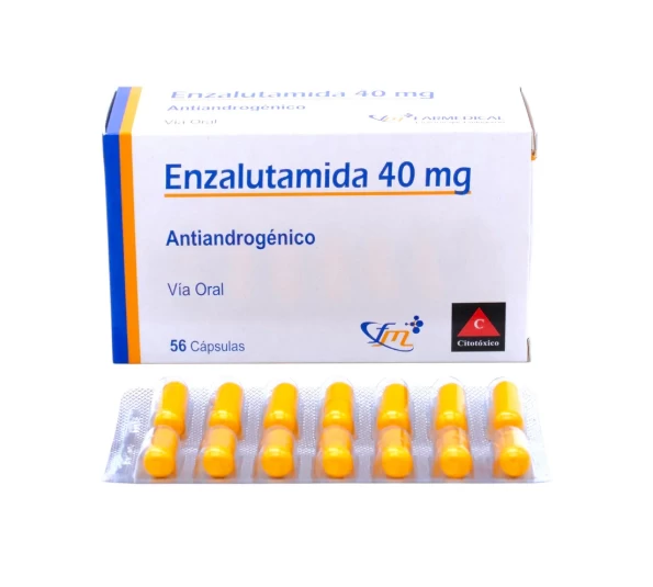 ENZALUTAMIDA 40 MG ( ANTIANDROGENICO) X 56 CAP