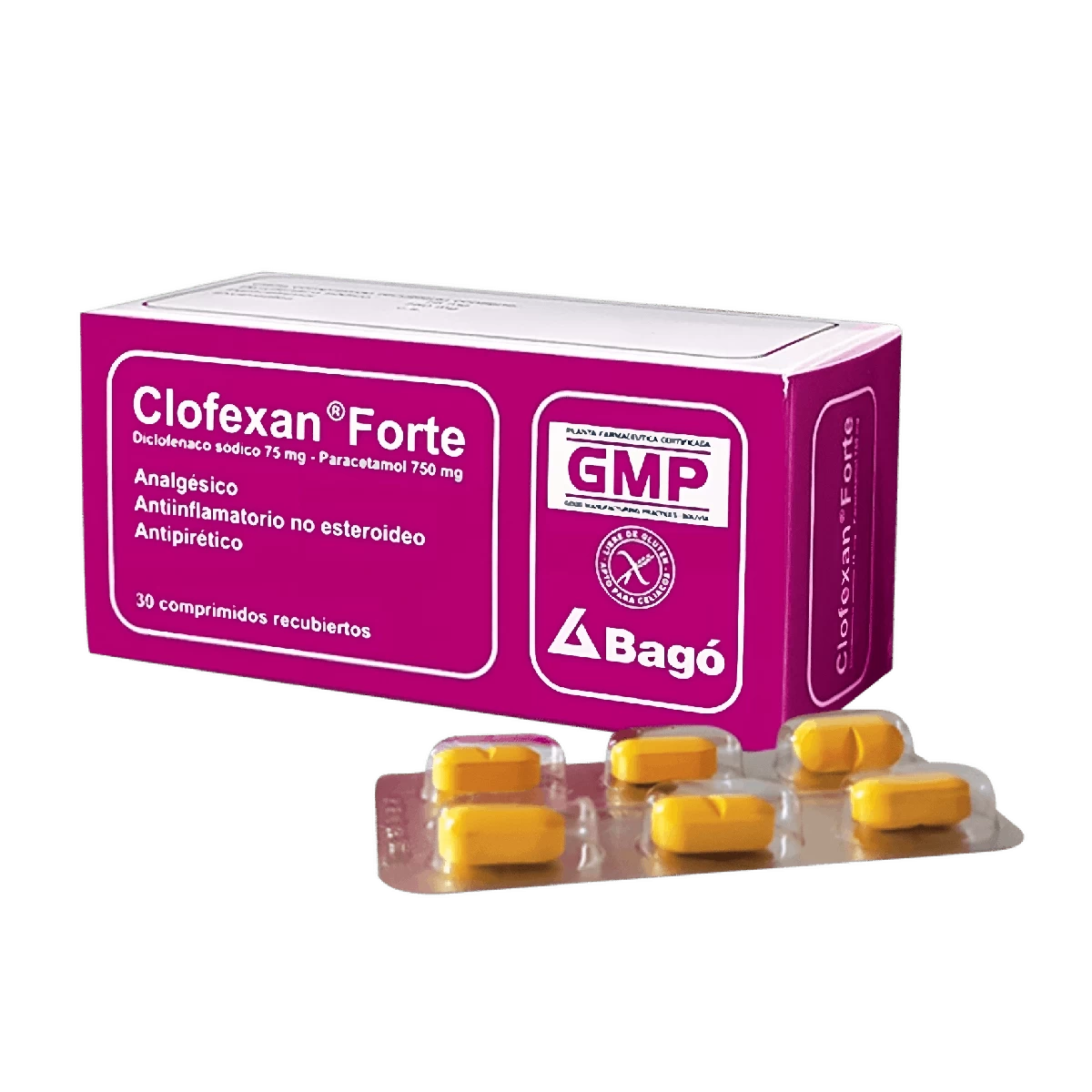 CLOFEXAN FORTE 75 MG X 30 (DICLOFENACO SOD)