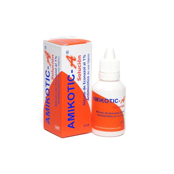 AMIKOTIC A SOLUCION 30 ML NITRATO DE ECONAZOL