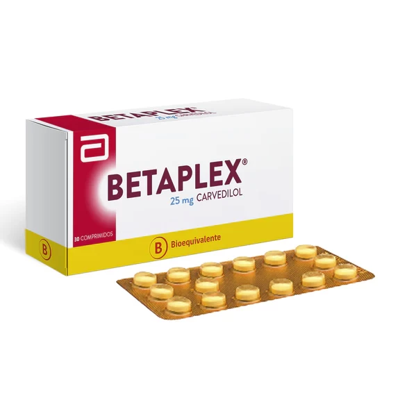 BETAPLEX 25 MG X 30 CARVEDILOL