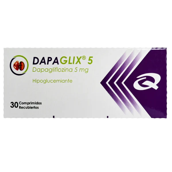 DAPAGLIX 5 MG X 30 COMP ( DAPAGLIFLOZINA)