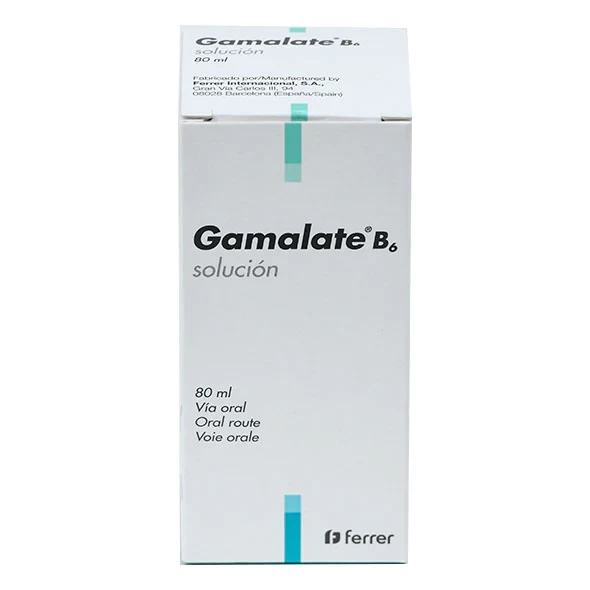 GAMALATE B6 SOLUCION 80 ML