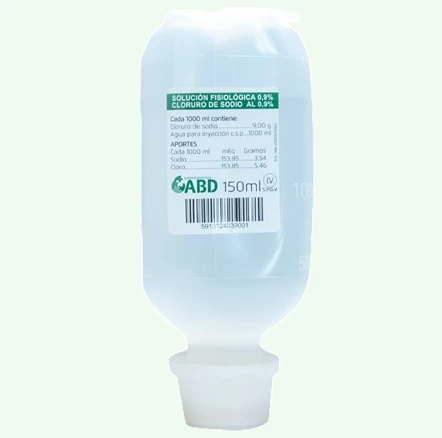 SUERO FISIOLOGICO 150ML ABD