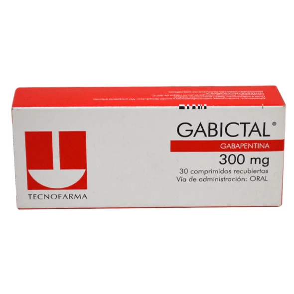GABICTAL 300 MG X 30 GABAPENTINA