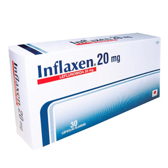 INFLAXEN 20MGX 30capsblandas (LEFLUNOMIDA)