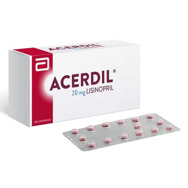 ACERDIL 20 MG X 30 LISINOPRIL