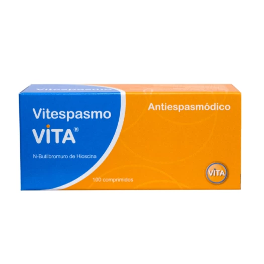 VITESPASMO SIMPLE VITA CAJA X100 / N-BUTILBROMURO DE HIOSCINA 10MG
