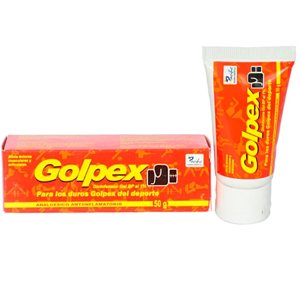 GOLPEX GEL 1 % 50 GR DICLOFENACO