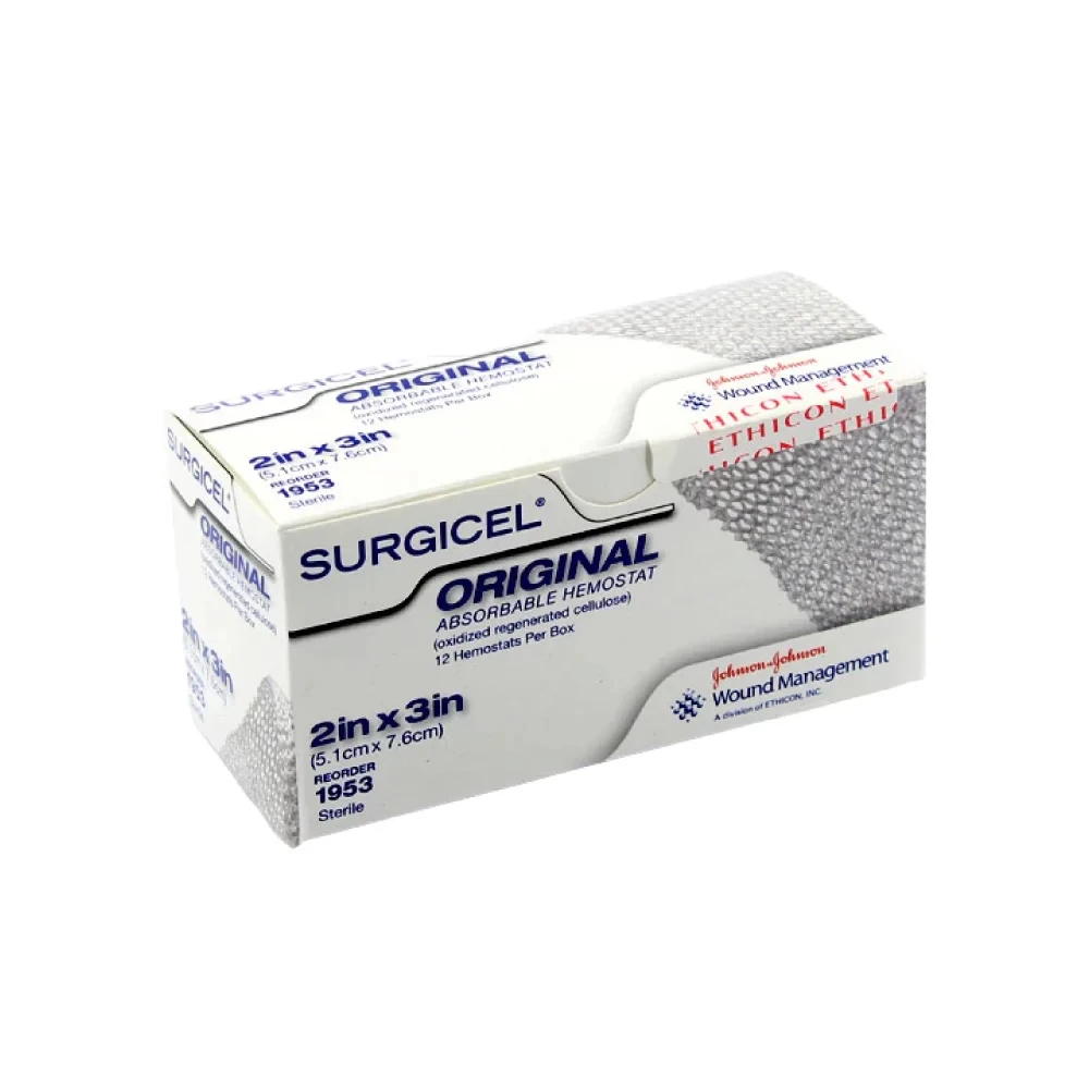 SURGISEL 5.1 X 7.6 CM. 1953