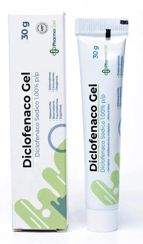 DICLOFENACO GEL 1% X 30 GR