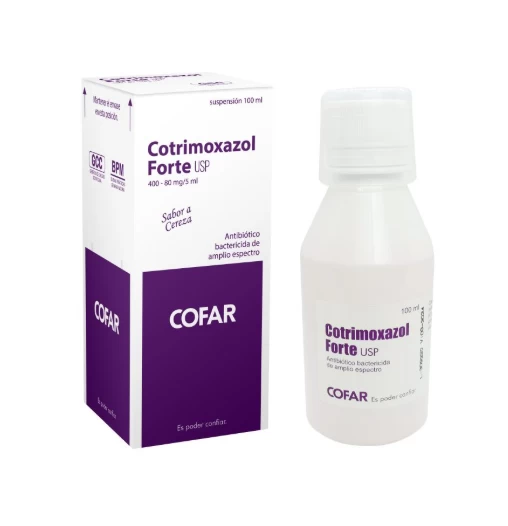 COTRIMOXAZOL FORTE  SUSPENSION X 100 ML