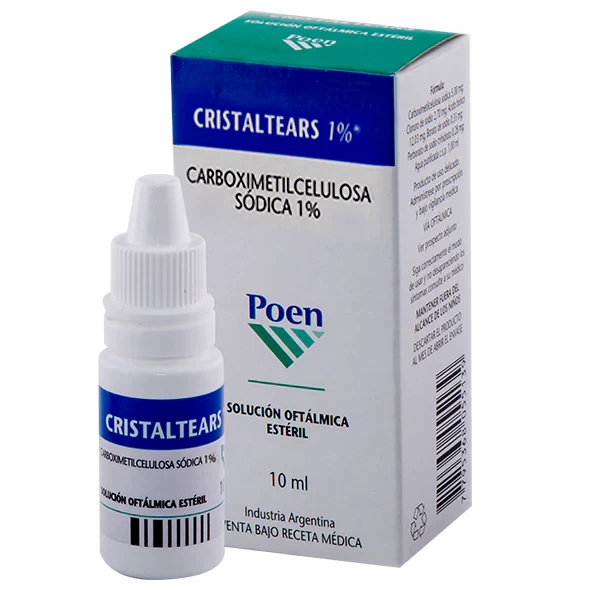 CRISTALTEARS 1 LC % COLIRIO 10 ML/CARBOMELOSA SODICA