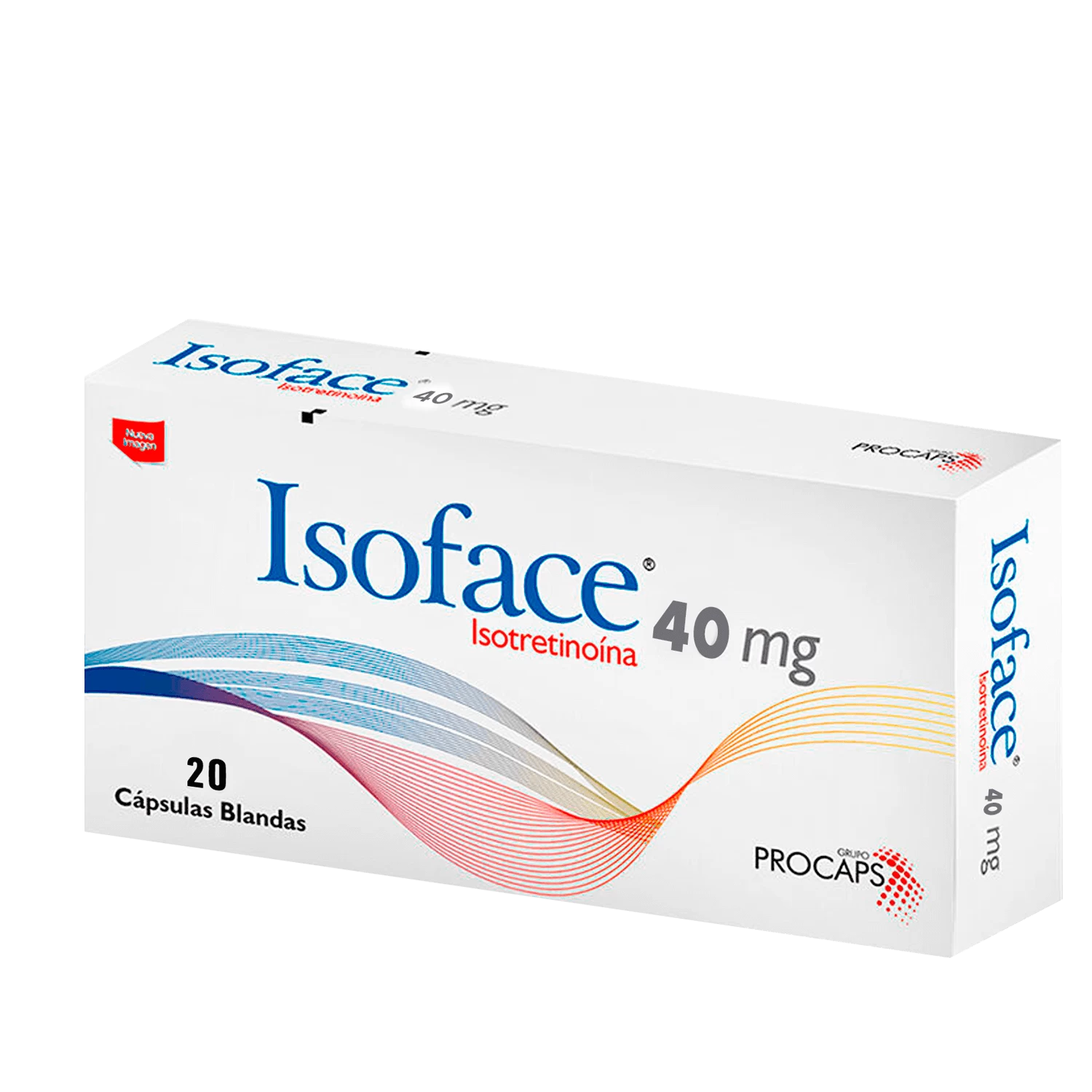 ISOFACE 40 MG X 20 ISOTRETINOINA