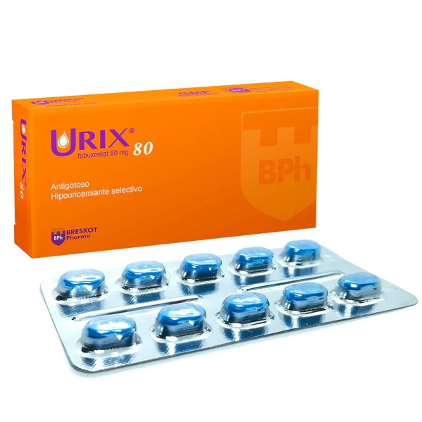 URIX 80 MG X 20 (FEBUXOSTAT)