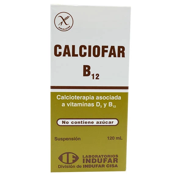 CALCIOFAR B12 120 ML.
