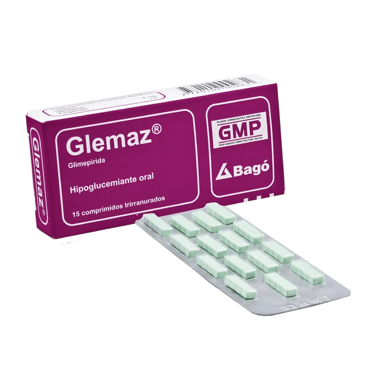 GLEMAZ 4 MG X 15
