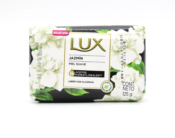 LUX JABONCILLO CON GLICERINA (AROMA VARIOS) 120G.