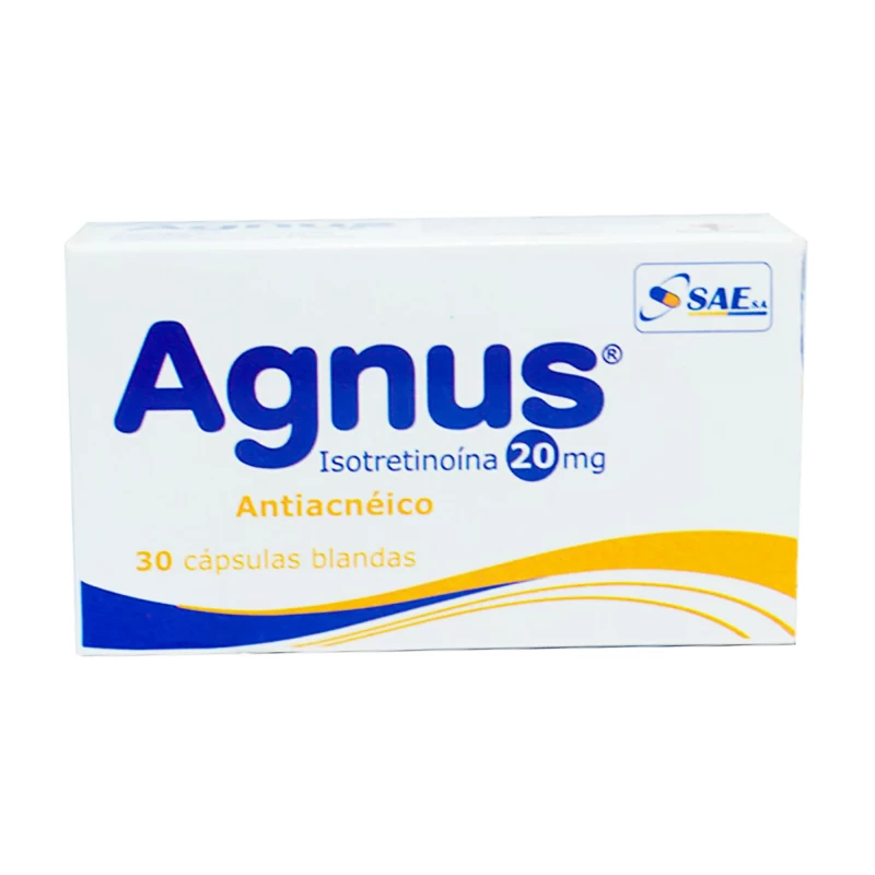 AGNUS 20 MG X 30 (ISOTRETINOINA)