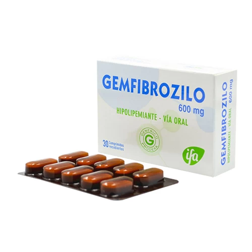GEMFIBROZILO 600 MG X 30 PRODEXA