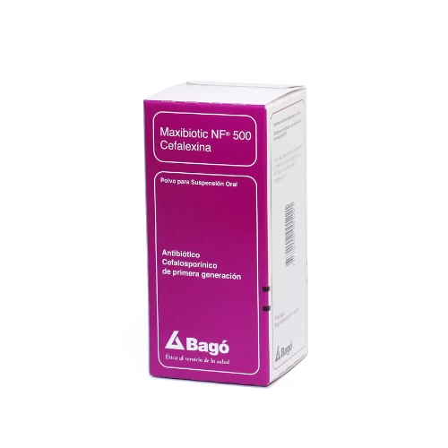 MAXIBIOTIC NF 500 MG SUSPENSION 39 G/60 ML