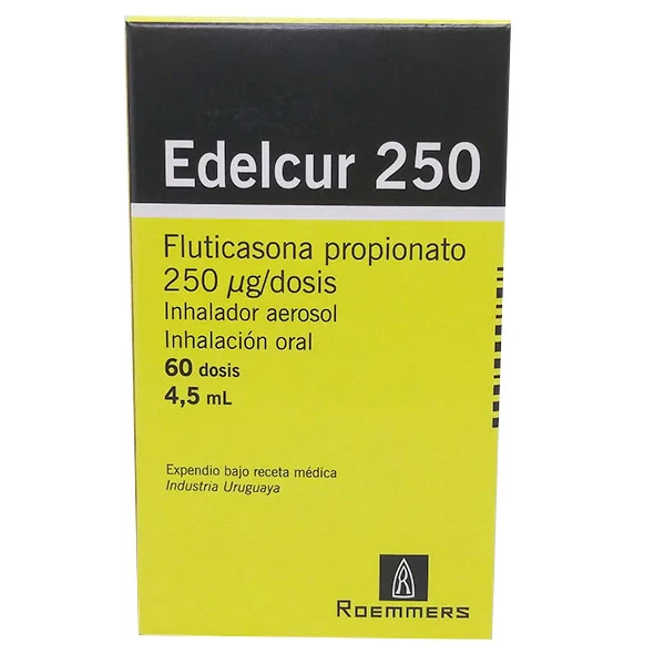 EDELCUR 250 X60 DOSIS 4.5ML (FLUTICASONA)