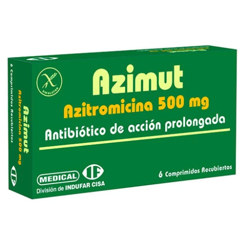 AZITROMICINA AZIMUT 500 MG X 6