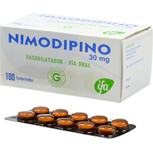 NIMODIPINO 30 MG X 100 PRODEXA vasodilatador