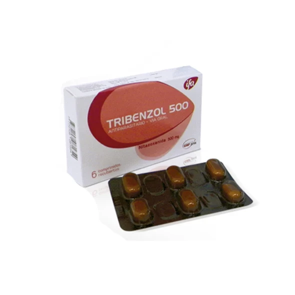 TRIBENZOL ( NITAZOXANIDA ) 500 MG X 6