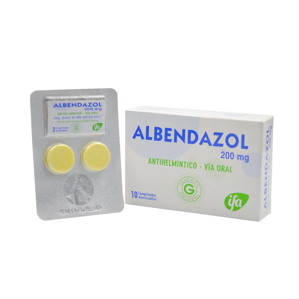 ALBENDAZOL 400 MG X 1 COMP MAST