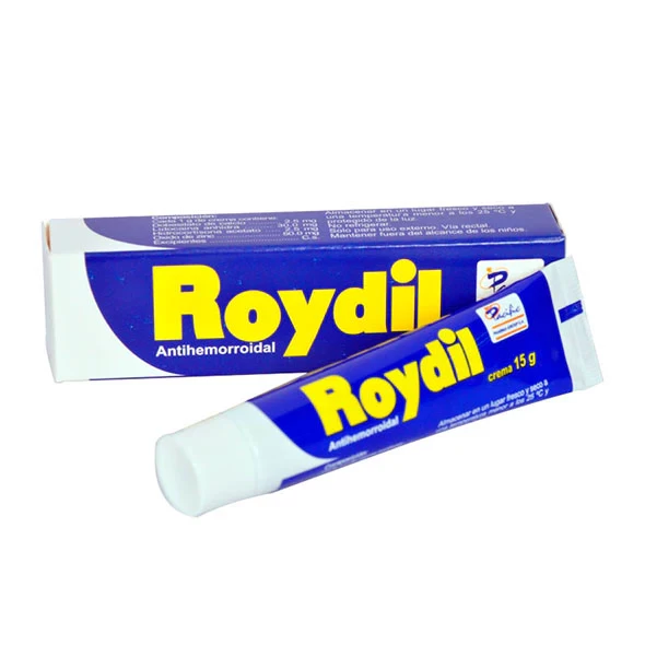 ROYDIL CREMA 15 GR antihemorroidal