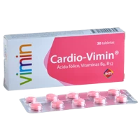 CARDIO-VIMIN X 30 (AC FOLICO +VIT B6,B12)