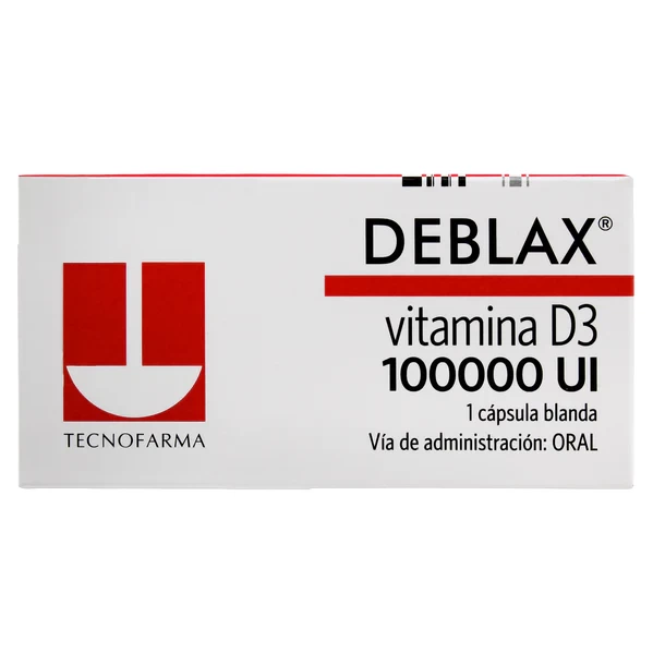DEBLAX 100000 UI X 1 CAP ( VITAMINA D)